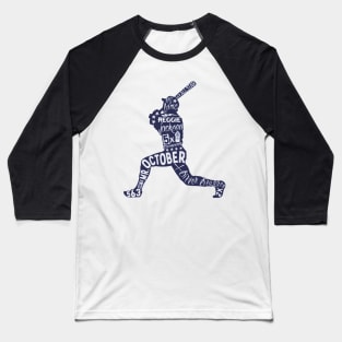 Reggie Jackson New York Y Letters Baseball T-Shirt